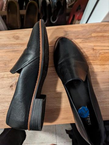 Chaussures 37.5, cuir, noir