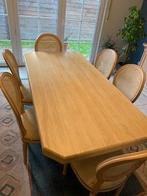 Eetkamertafel Travertin-marmer, Maison & Meubles, Tables | Tables à manger, 150 à 200 cm, Cinq personnes ou plus, Enlèvement, Utilisé