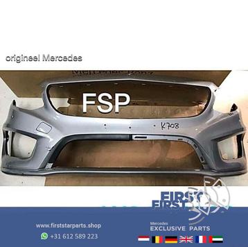 W246 AMG BUMPER B Klasse Facelift Voorbumper 2018 PDC ZWART  beschikbaar voor biedingen
