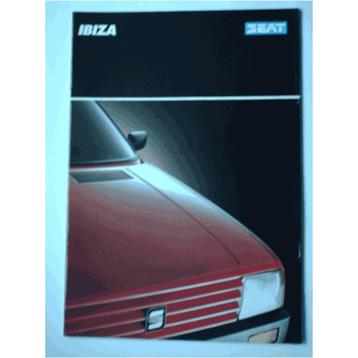 Seat Ibiza Brochure 1988 #2 Nederlands