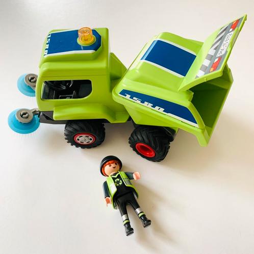 Playmobil City Action 6112 Straatveger, Kinderen en Baby's, Speelgoed | Playmobil, Zo goed als nieuw, Complete set, Ophalen of Verzenden