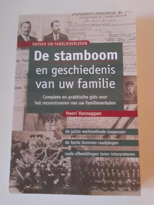 De stamboom en geschiedenis van uw familie - Henri Vannoppen, Livres, Histoire & Politique, Comme neuf, Enlèvement ou Envoi
