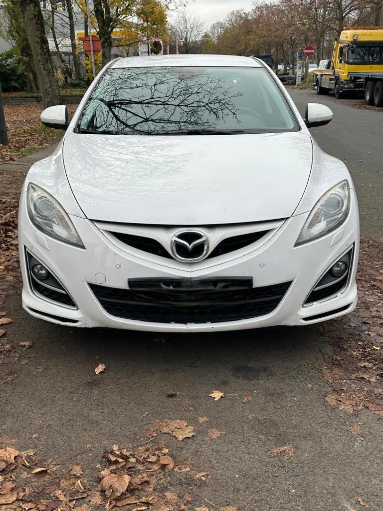 Mazda 6 FL 4DR SDN 2.2 CDVI 163 PK, Auto's, Mazda, Euro 5, Zwart, Wit, 5 deurs