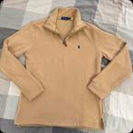 Ralph Lauren Quarter Zip Trui, Kleding | Heren, Polo's, Ophalen of Verzenden, Zo goed als nieuw, Maat 52/54 (L), Beige