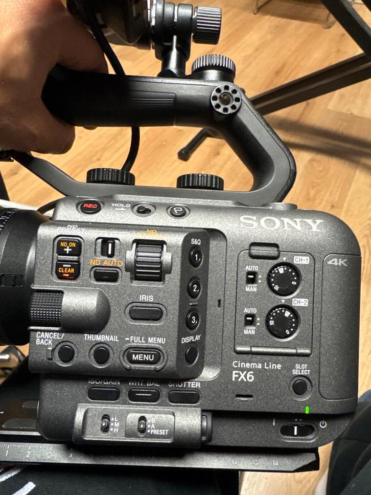 Sony FX6-camera, Audio, Tv en Foto, Actiecamera's, Zo goed als nieuw, Sony, Ophalen