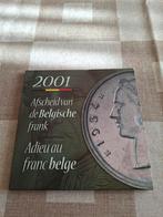 Belgische muntenset. FDC!  UNC! 2001., Postzegels en Munten, Ophalen of Verzenden, België, Setje