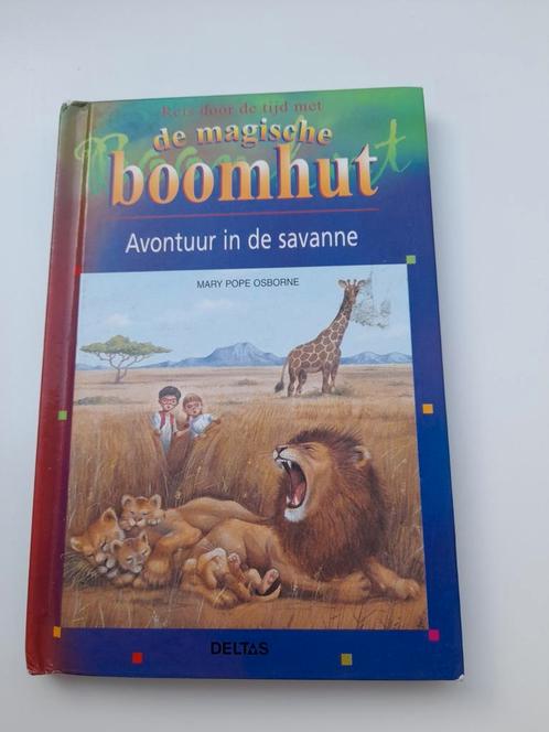M. Osborne - Avontuur in de savanne, Boeken, Kinderboeken | Jeugd | 13 jaar en ouder, Zo goed als nieuw, Ophalen