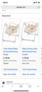 little world babyswing !NIEUW in verpakking !, Enfants & Bébés, Relax bébé, Siège de balançoire, Enlèvement ou Envoi, Neuf