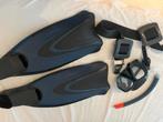 Duikmateriaal beginner, Watersport en Boten, Ophalen of Verzenden, Zo goed als nieuw, Zwem- of Duikvliezen