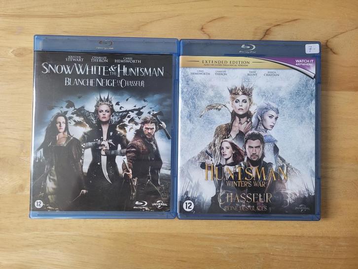 Intégrale Blu-Ray Blanche-Neige et le Chasseur, Cd's en Dvd's, Blu-ray, Zo goed als nieuw, Science Fiction en Fantasy, Ophalen