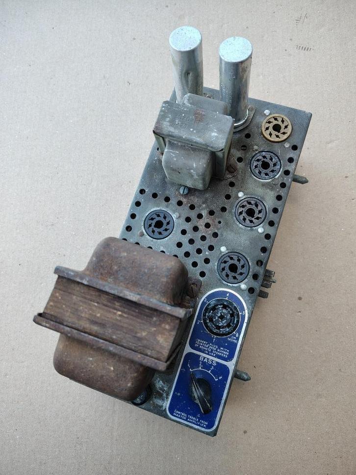 Versterker (RSA1-L6) Seeburg Trashcan (1946) jukebox, Verzamelen, Automaten | Jukeboxen, Seeburg, Verzenden