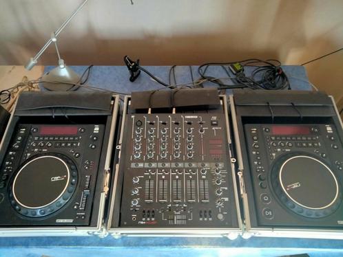 Reloop DJ set met flightcases, Musique & Instruments, DJ sets & Platines, Utilisé, Reloop, Enlèvement ou Envoi