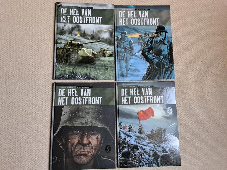 De Hel van het Oostfront - compl. serie, Boeken, Stripverhalen, Zo goed als nieuw, Complete serie of reeks, Ophalen of Verzenden