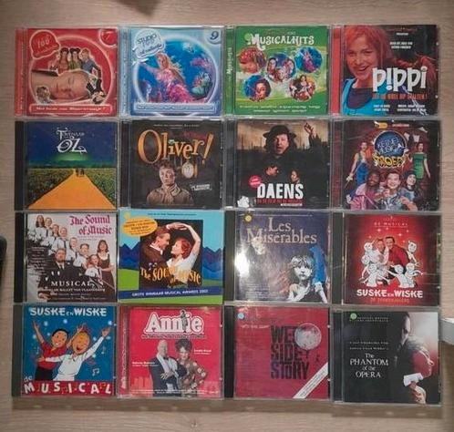 Cd´s musicals,  Vlaamse, Nederlandse en engelse, Cd's en Dvd's, Cd's | Filmmuziek en Soundtracks, Zo goed als nieuw, Ophalen of Verzenden