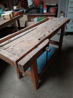 Houten werkbank, Ophalen