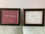 2 unieke kaders, Ophalen of Verzenden