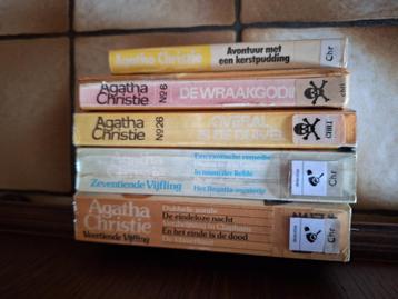 Boeken van Agatha Christie, ook 5-lingen beschikbaar voor biedingen