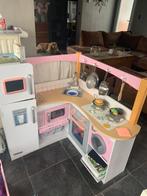 Grote speelkeuken kidkraft te koop, Kinderen en Baby's, Speelgoed | Houten speelgoed, Ophalen, Gebruikt, Meubelstuk of Keukentje