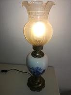 Tafellamp, Ophalen of Verzenden, Zo goed als nieuw, 50 tot 75 cm, Glas
