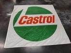 Castrol vlag of banner, Collections, Marques & Objets publicitaires, Comme neuf, Enlèvement ou Envoi