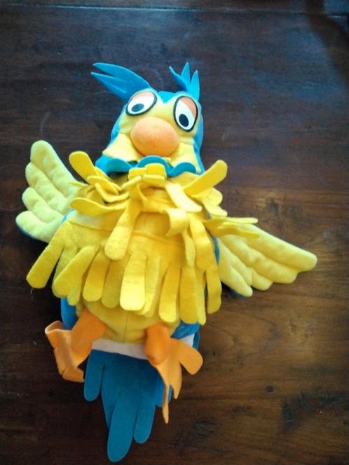 Grote fabeltjeskrant handpop meneer de uil, Kinderen en Baby's, Speelgoed | Knuffels en Pluche, Zo goed als nieuw, Ophalen of Verzenden