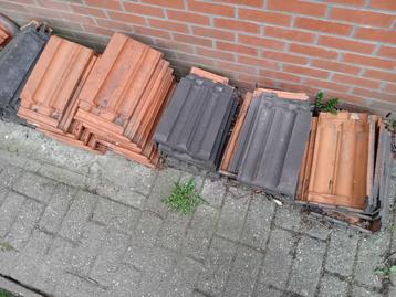 TTR nokpannen en kantpannen, Doe-het-zelf en Bouw, Dakpannen en Dakbedekking, Ophalen, Gebruikt, Steen of Klei, Dakpannen