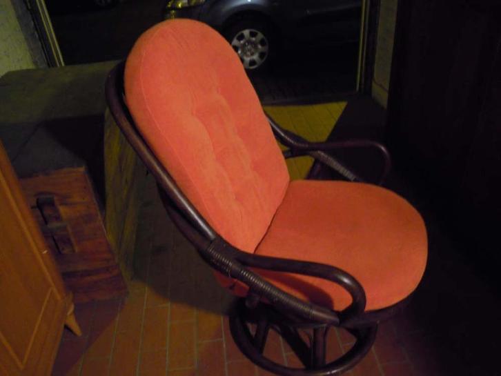 2 fauteuils en rotin, Huis en Inrichting, Fauteuils, Ophalen