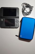 New nintendo 3ds xl met 50 games + lader en case, Met games, Zwart, Ophalen of Verzenden, 3DS