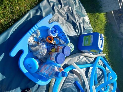 Matériel complet pour piscine, Tuin en Terras, Zwembad-toebehoren, Zo goed als nieuw, Filter, Ophalen