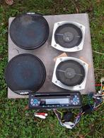 autoradio + 4 baffles, Ophalen of Verzenden