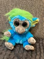 Heel zachte knuffel aap met grote ogen 16 cm, Kinderen en Baby's, Speelgoed | Knuffels en Pluche, Ophalen of Verzenden, Zo goed als nieuw