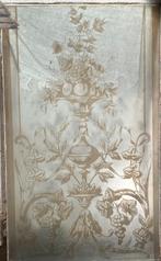 Glas 60 x 99 cm met mooie tekening , druiven, Huis en Inrichting, Ophalen, Gebruikt