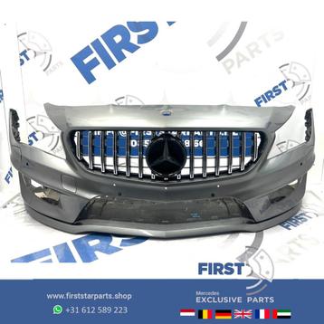 W117 BUMPER C117 CLA45 AMG VOORBUMPER WIT ZWART GRIJS ROOD B disponible aux enchères