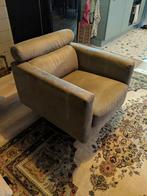 2x Natuzzi Florence Zetel Beige, Huis en Inrichting, Zetels | Zetels, 100 tot 125 cm, Minder dan 150 cm, Rechte bank, Gebruikt