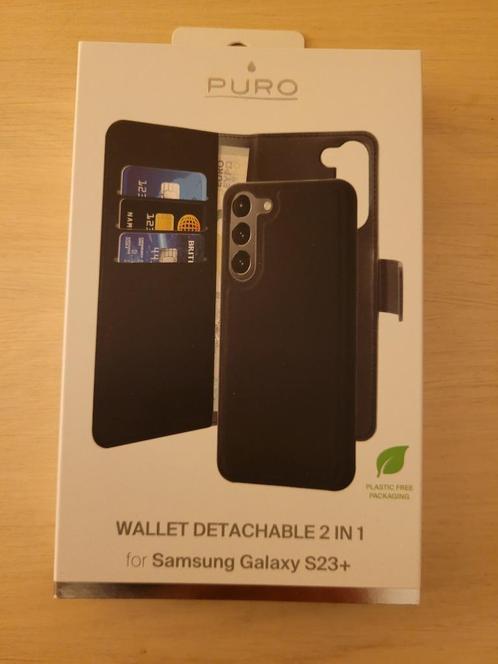 Coque 2 En 1 Wallet Détachable Pour Samsung Galaxy S23+, Télécoms, Téléphonie mobile | Accessoires & Pièces, Neuf, Samsung, Protection
