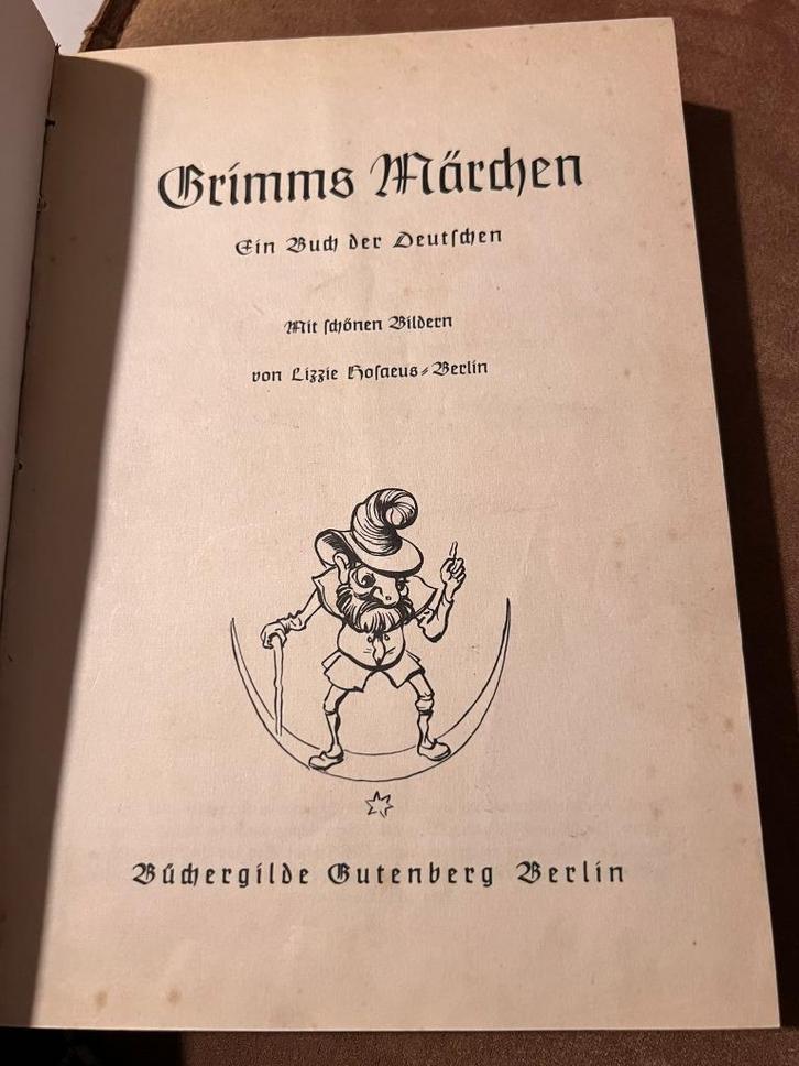 Grimms Märchen : ein Buch der Deutschen - Grimm, Boeken, Sprookjes en Fabels, Gelezen, Ophalen of Verzenden