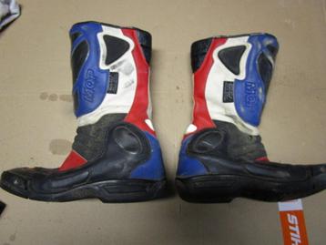 Bottes de moto MQP en kevlar taille 44 (version course), Enlèvement ou Envoi, Seconde main, Bottes