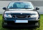 Saab 9-3, Auto's, Zwart, 4 cilinders, Zwart, Leder