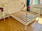 Metalen bed Ikea (160 x 200 cm), Huis en Inrichting, Slaapkamer | Bedden, Ophalen, Tweepersoons, Zo goed als nieuw, 200 cm