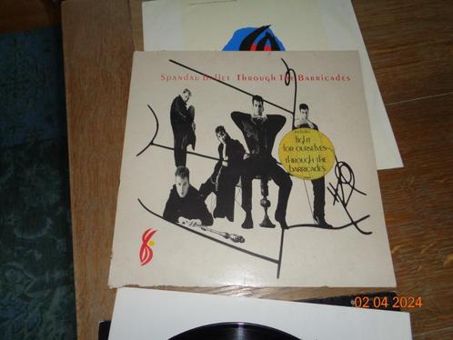 Spandau Ballet/ Through The Barricades-vinyl lp, Cd's en Dvd's, Vinyl | Pop, Gebruikt, 1980 tot 2000, 12 inch, Ophalen of Verzenden
