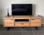 Set Xooon meubels (tv-kast, dressoir en eettafel+ 6 stoelen), Eikenhout, Zo goed als nieuw, Met deur(en), Ophalen