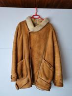 Prachtige vintage lederen jas!, Kleding | Heren, Jassen | Winter, Maat 48/50 (M), Beige, Ophalen of Verzenden, Gedragen