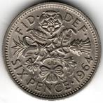 Verenigd Koninkrijk : 6 Pence 1964 Voorzijde 3  KM#903  Ref, Losse munt, Overige landen, Verzenden