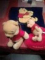 WINNIE l'ourson DISNEY - coussin - grande peluche et petite, Collections, Disney, Enlèvement ou Envoi, Comme neuf, Peluche