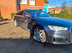 AUDI A6 AVANT, Auto's, Audi, Euro 6, Parkeersensor, Blauw, Leder