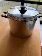 Kookpot Demeyere, Ophalen of Verzenden, Zo goed als nieuw, Inox, Kookpan of Snelkookpan