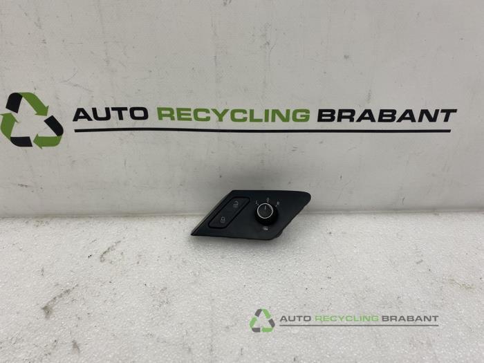 Commutateur rétroviseur d'un Volkswagen Golf, -, 3 mois de garantie, Utilisé, -