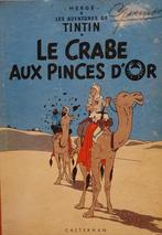 Bd de tintin 1947 crabes aux pinces dor, Boeken, Gelezen, Eén stripboek, Ophalen of Verzenden, HERGE