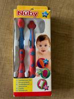 Nuby tandenborstels 3 mnd & 6 mnd - Nieuw, Kinderen en Baby's, Nieuw, Overige merken, Overige typen, Ophalen of Verzenden