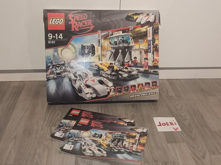 8161 LEGO Speed ​​Racer Grand Prix Race (compleet/gebruikt), Kinderen en Baby's, Speelgoed | Duplo en Lego, Gebruikt, Lego, Complete set
